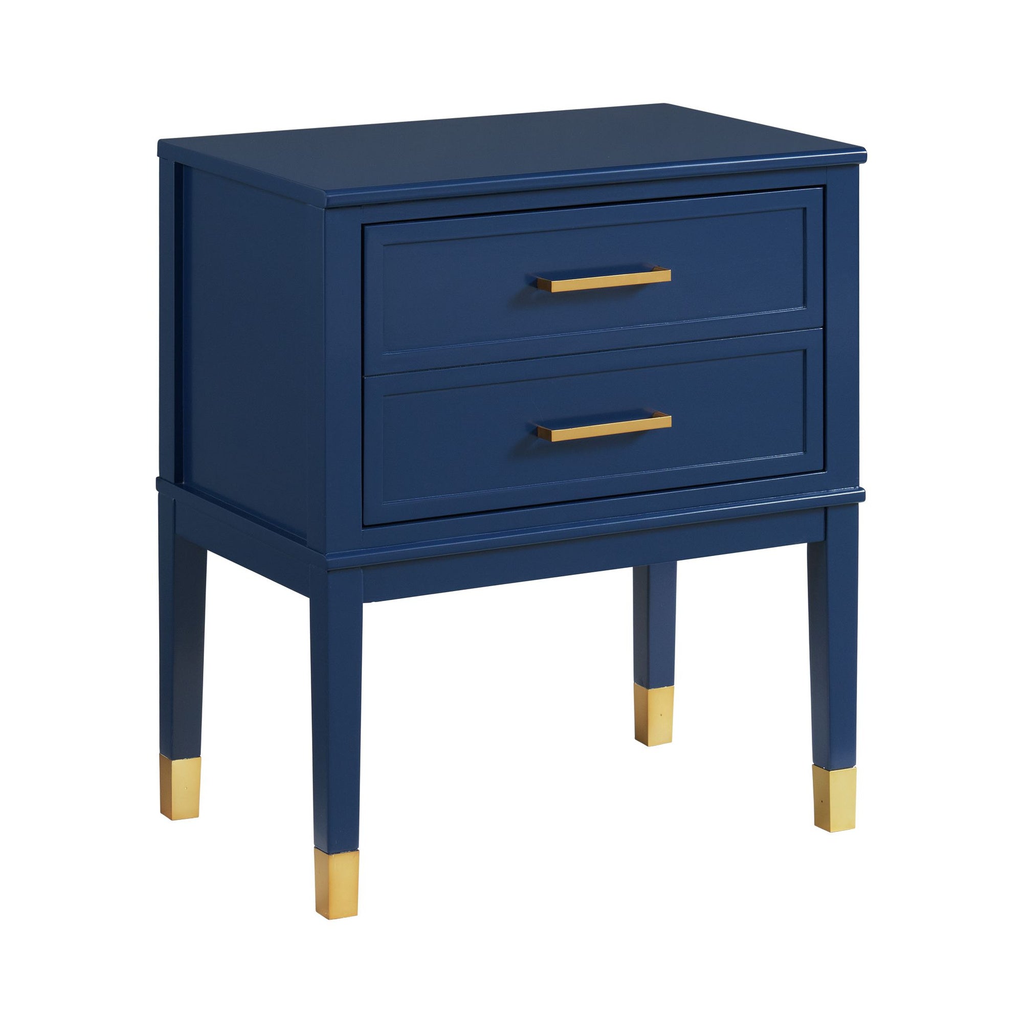 Bruno Navy Nightstand