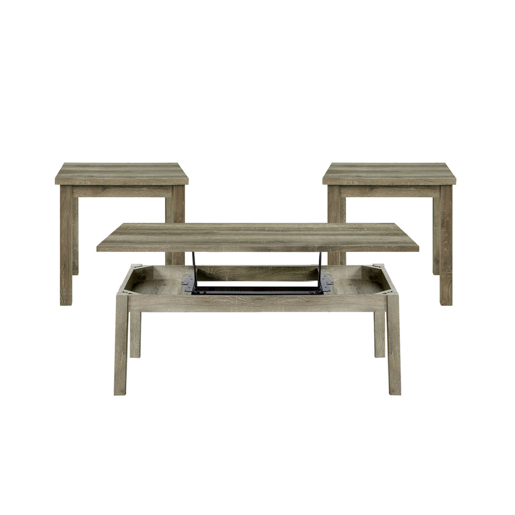 Olsen 3 Piece Lift Top Occasional Set