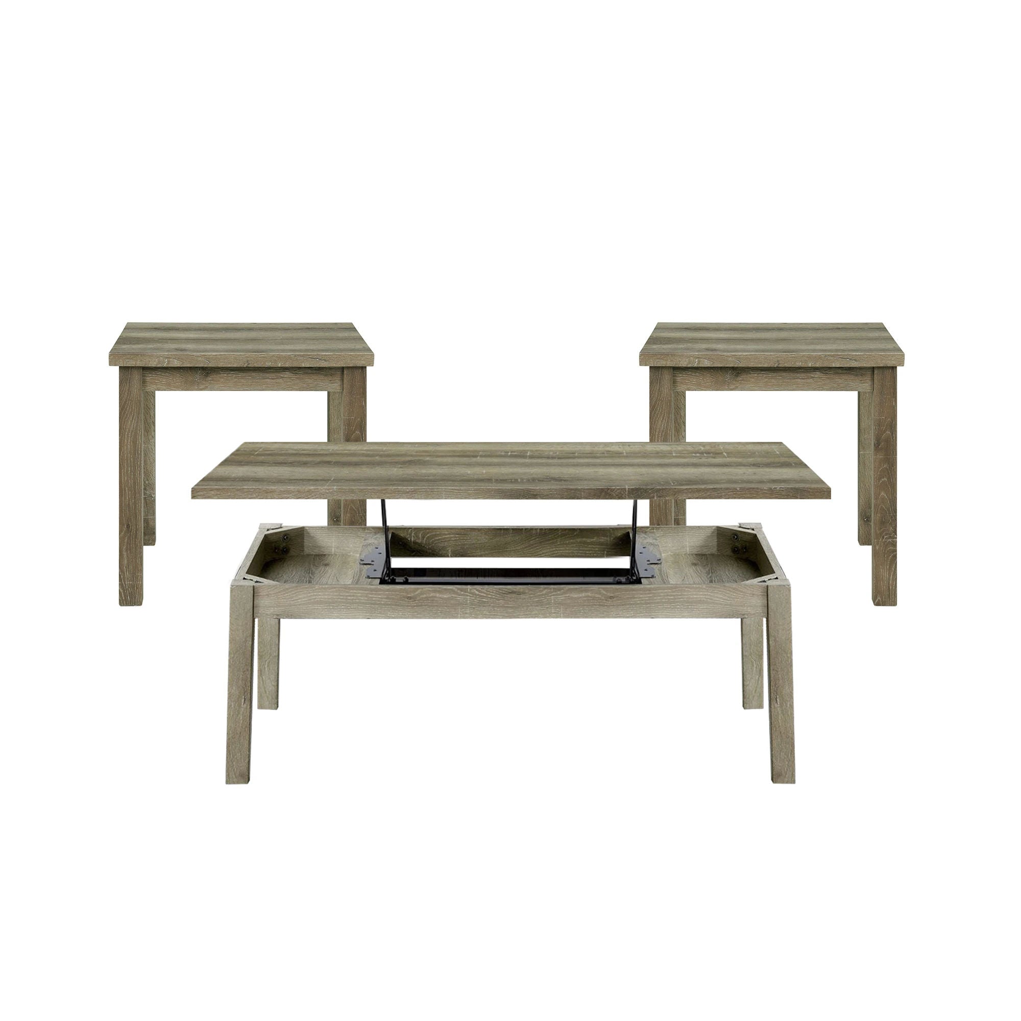 Olsen 3 Piece Lift Top Occasional Set