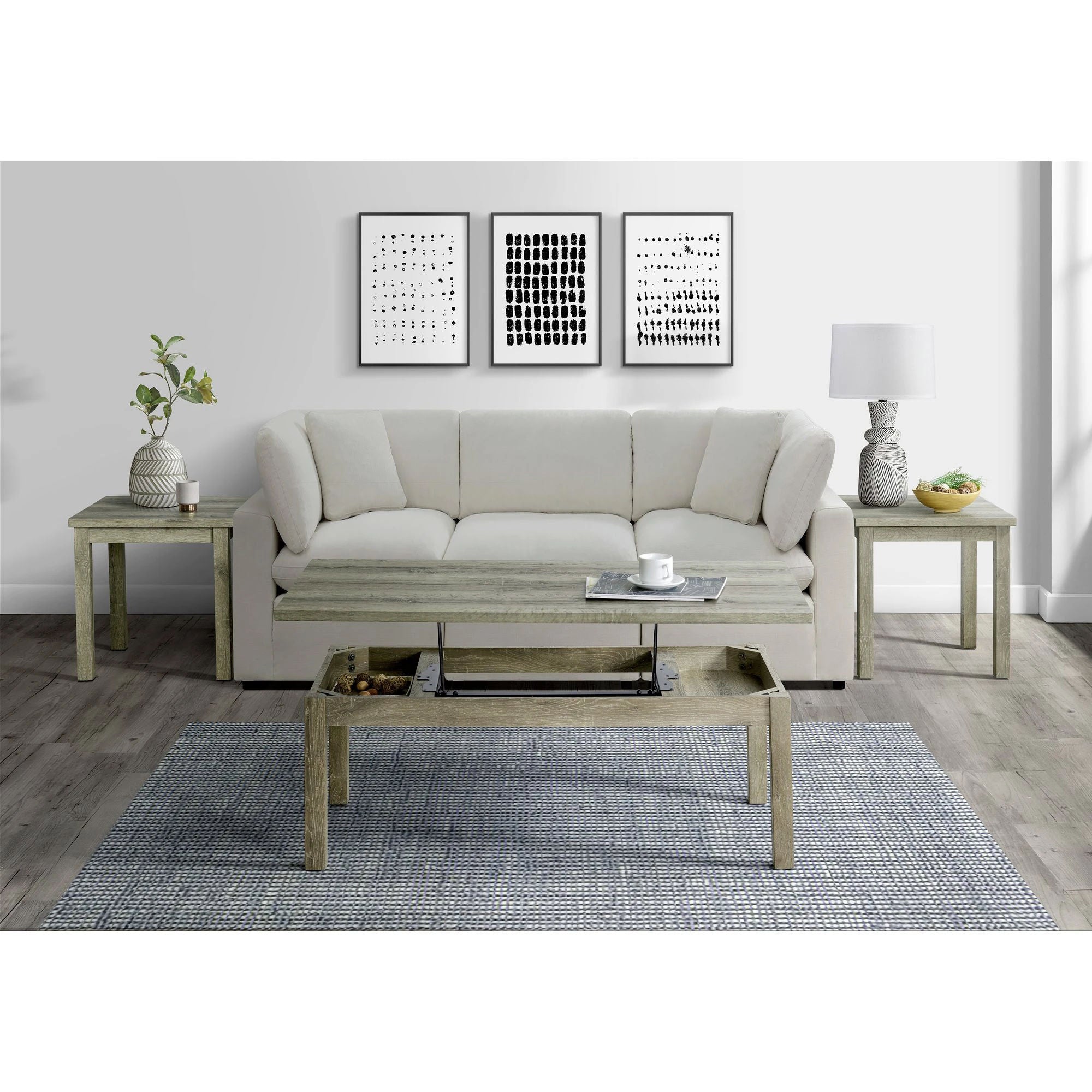 Olsen 3 Piece Lift Top Occasional Set