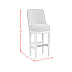 Carmen Swivel Bar Stool