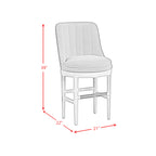 Carmen Swivel Bar Stool