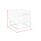 Chandra LED End Table