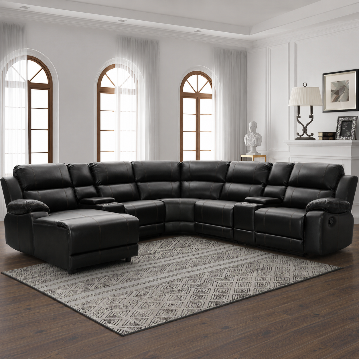 Laramie 7-Piece Reclining Sectional