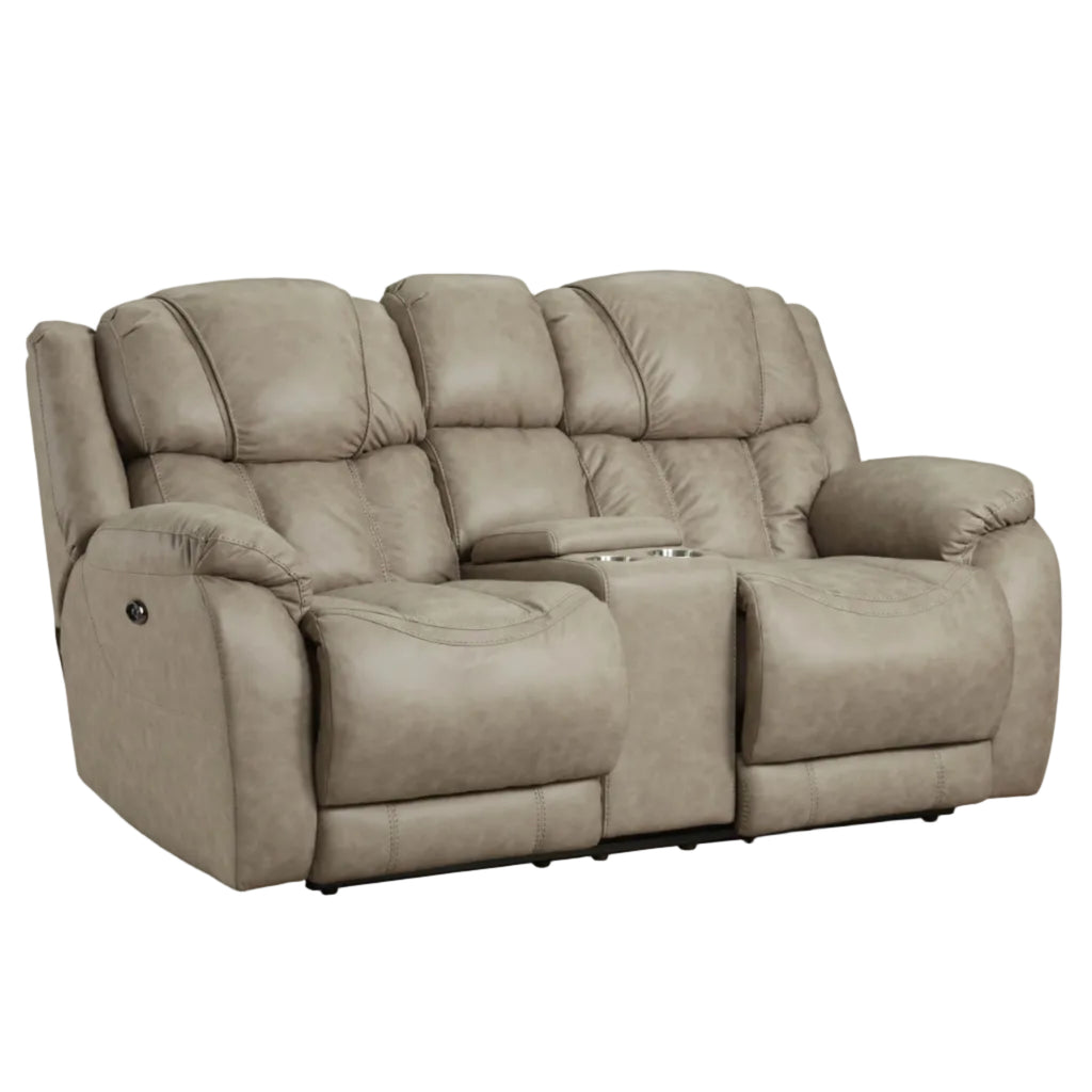 Hugo Power Reclining Console Loveseat