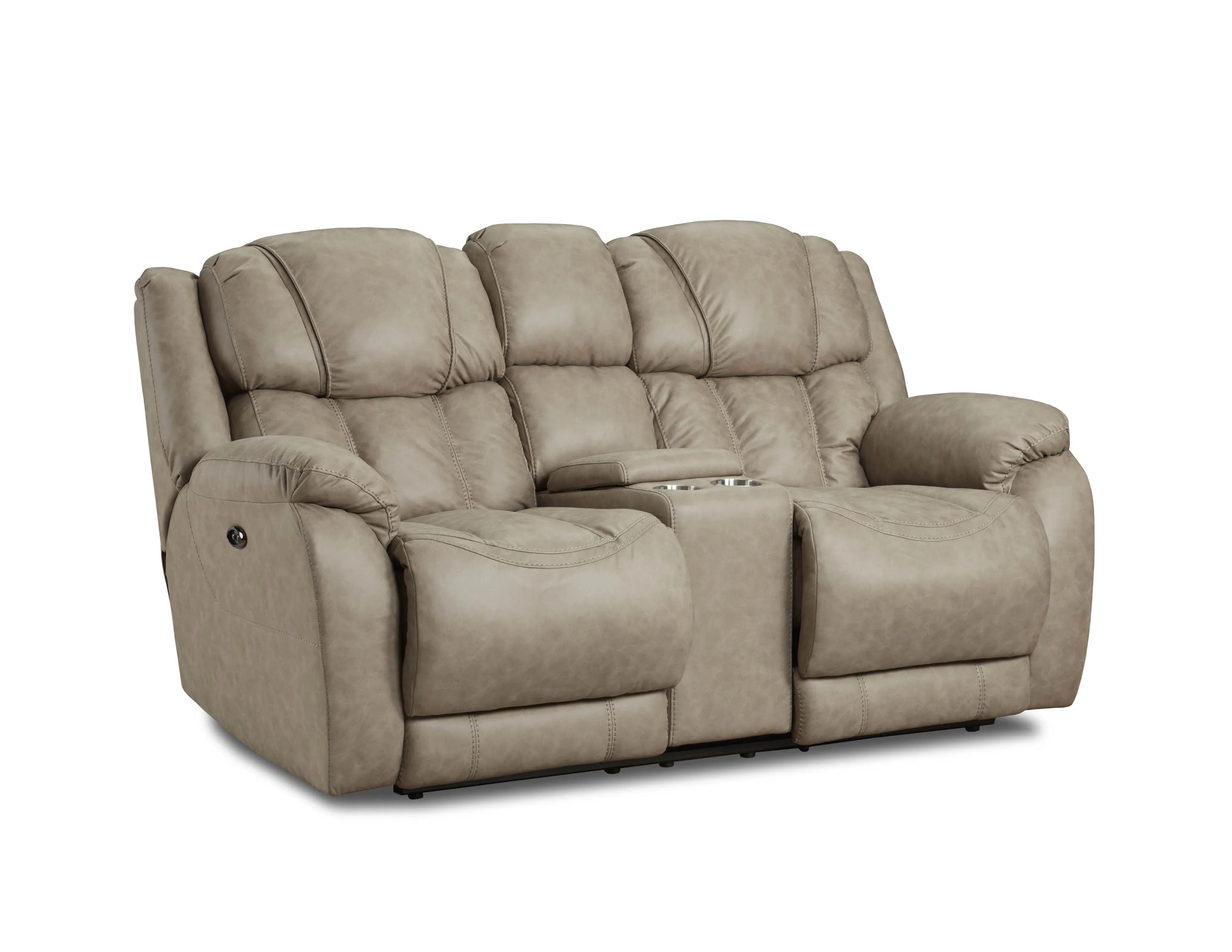 Hugo Power Reclining Console Loveseat