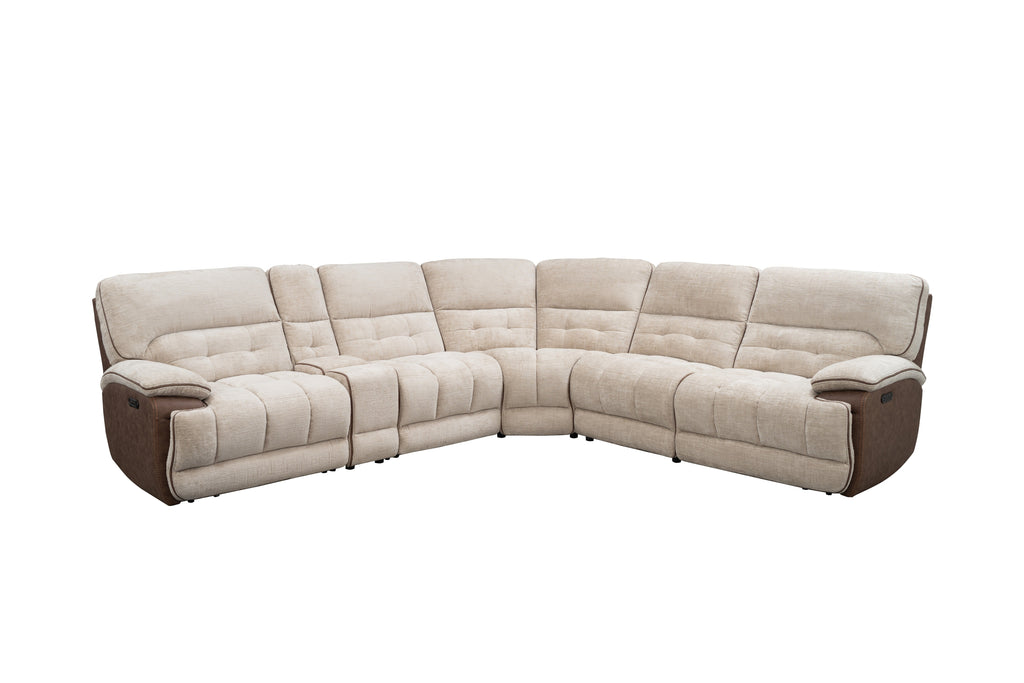 Aspen 6-Piece Power Reclining Sectional
