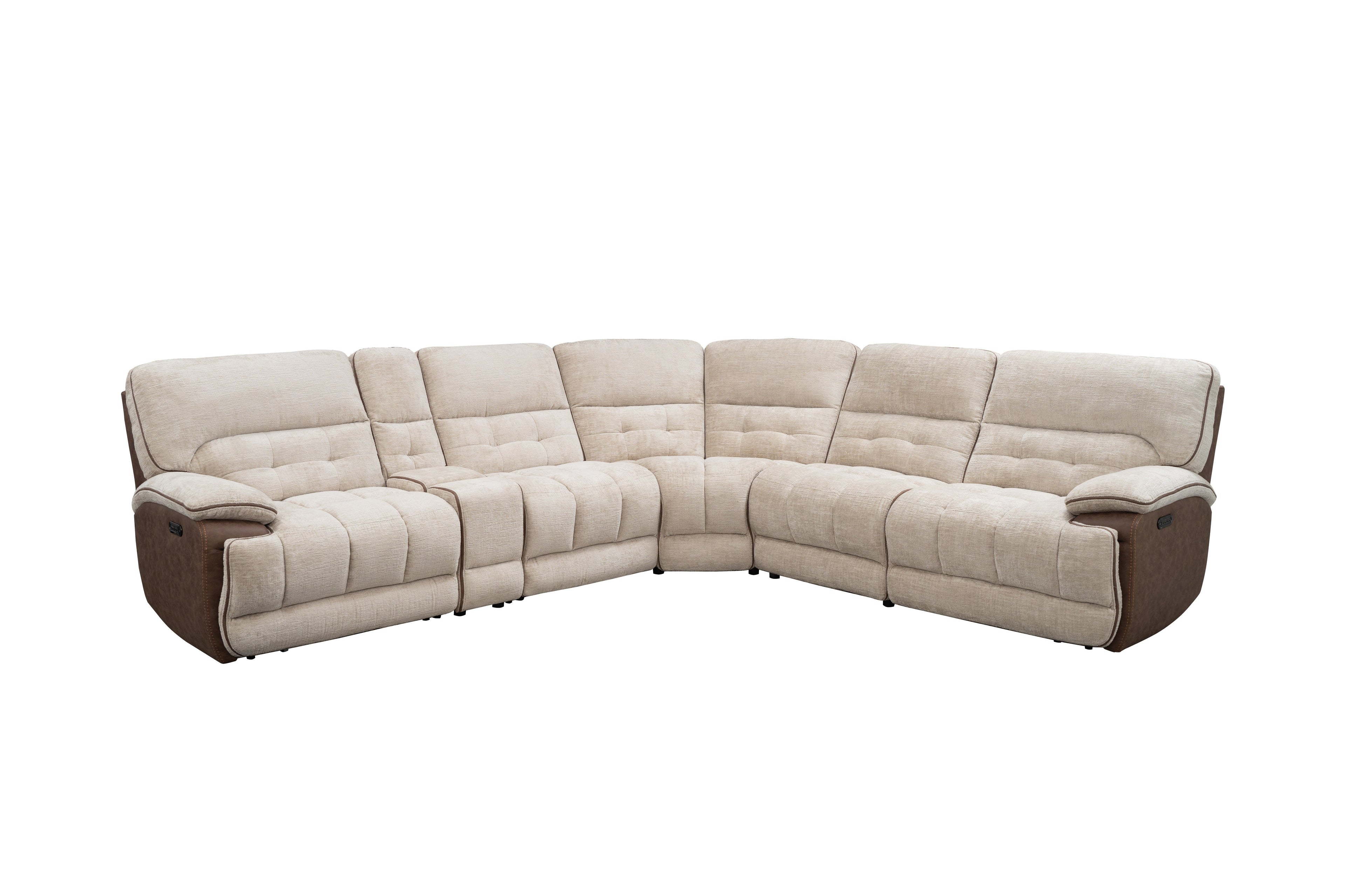 Aspen 6-Piece Power Reclining Sectional