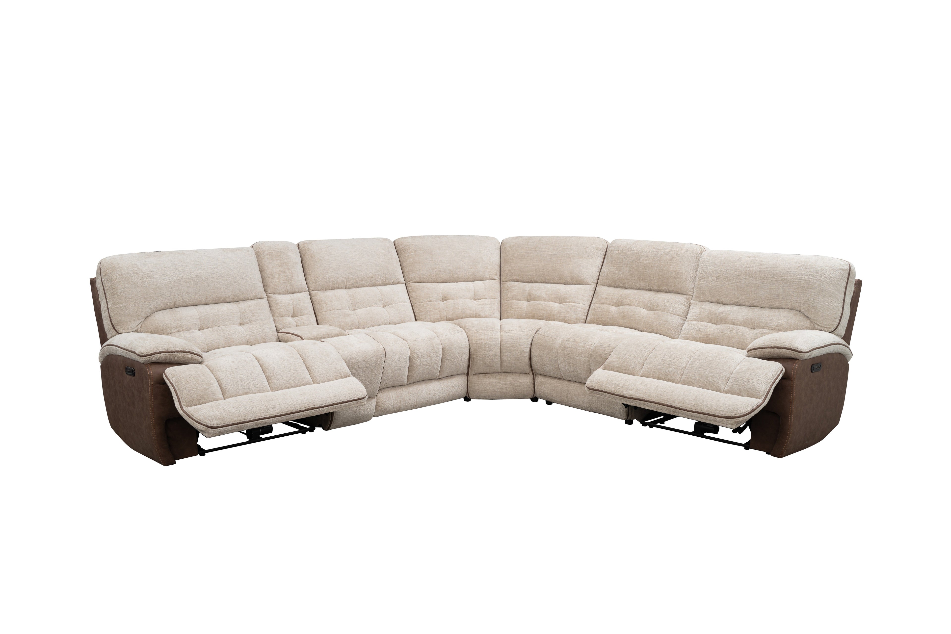 Aspen 6-Piece Power Reclining Sectional