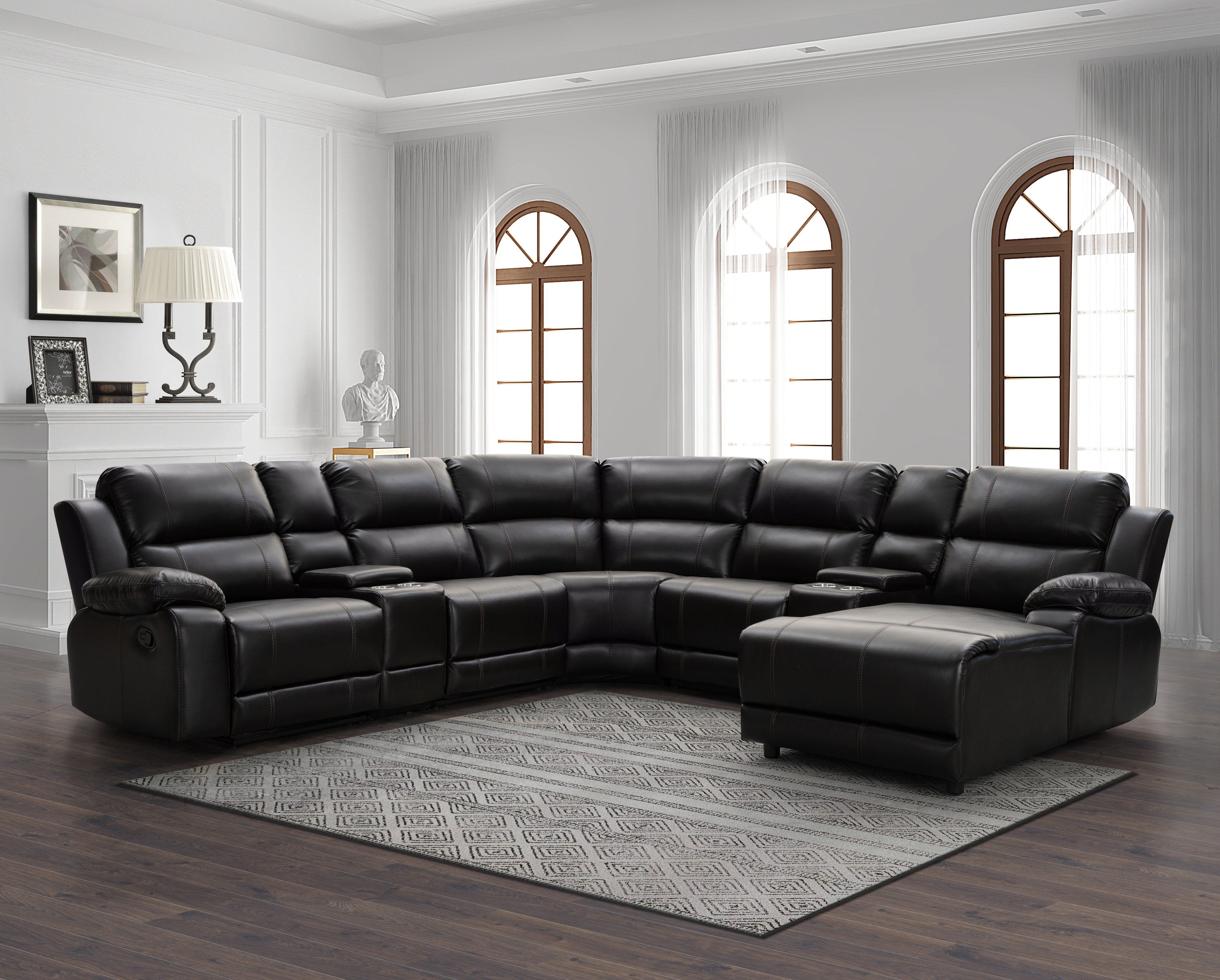 Laramie 7-Piece Reclining Sectional