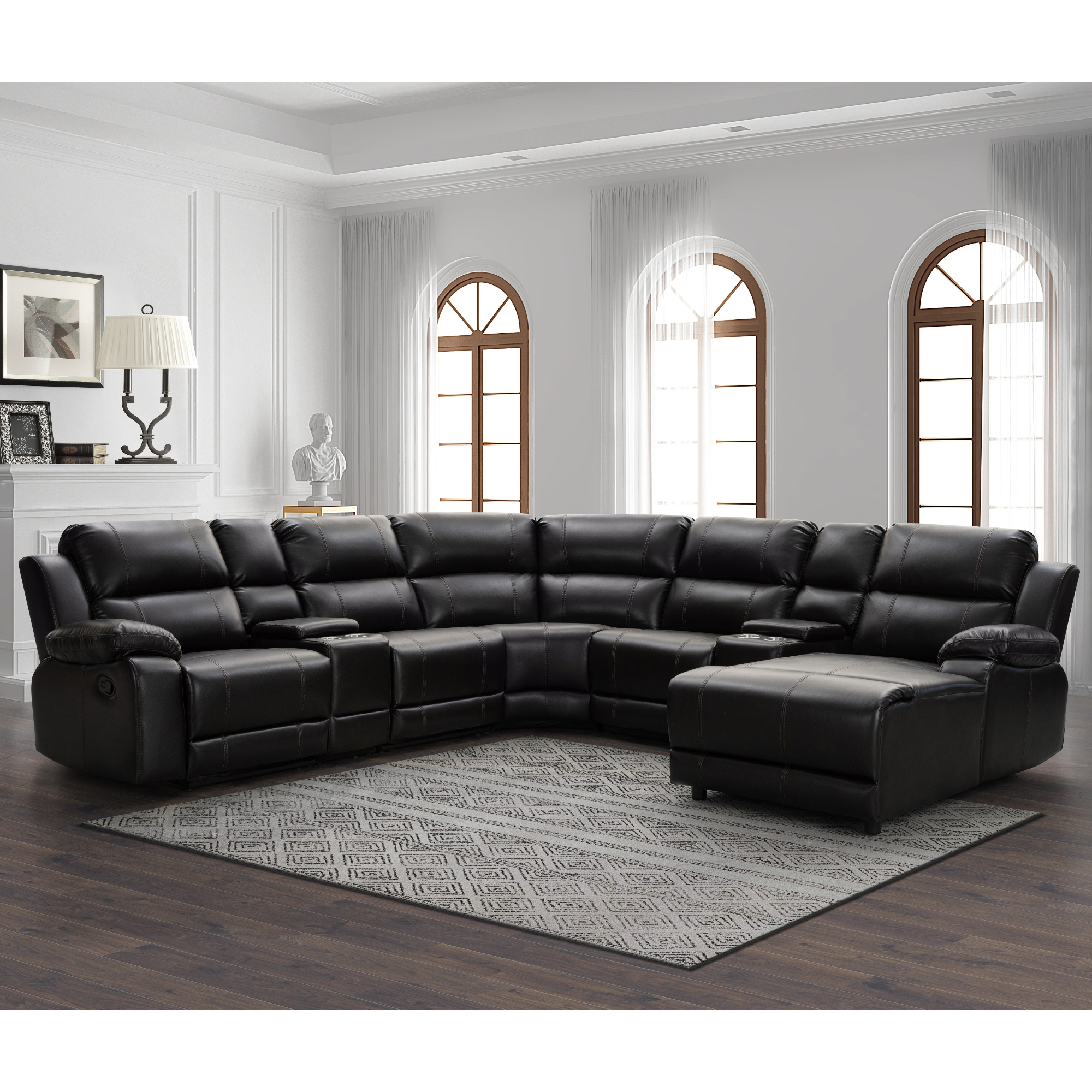Laramie 7-Piece Reclining Sectional