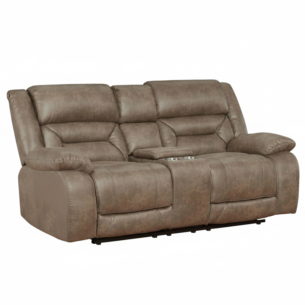 Bennett Reclining Console Loveseat