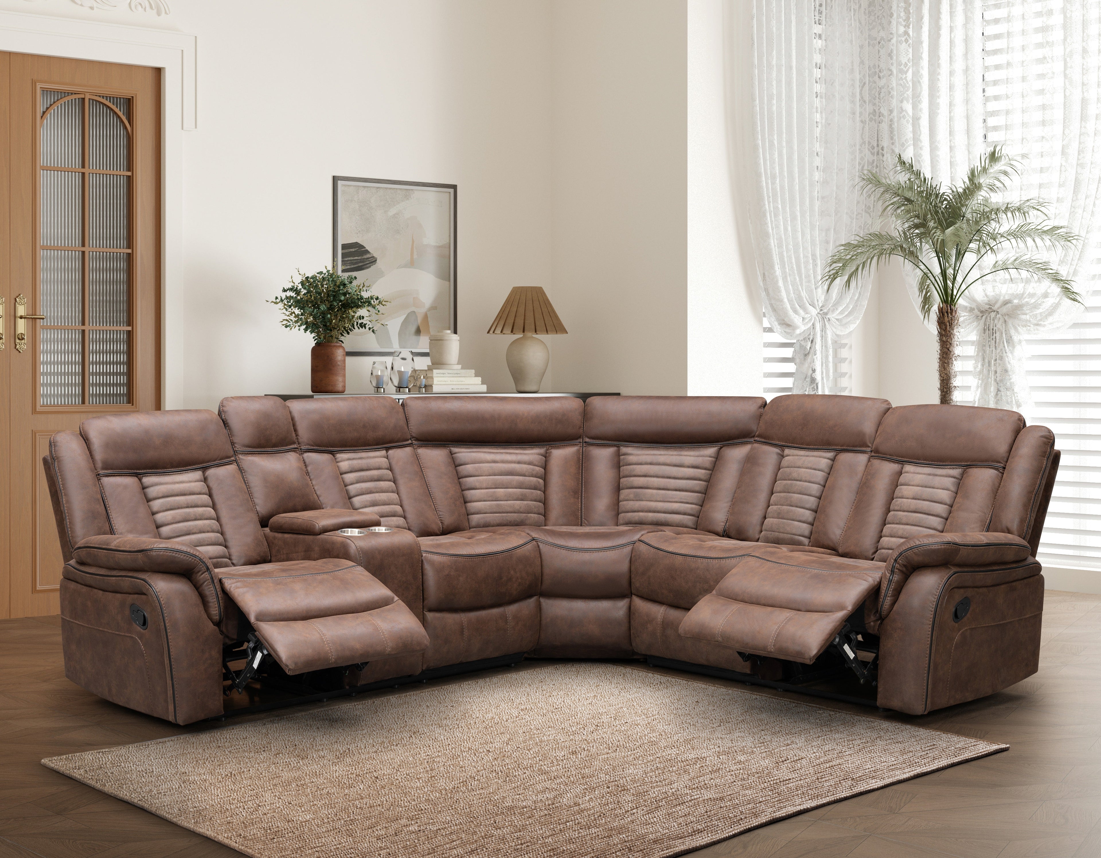 Wyatt 3-Piece Reclining Sectional