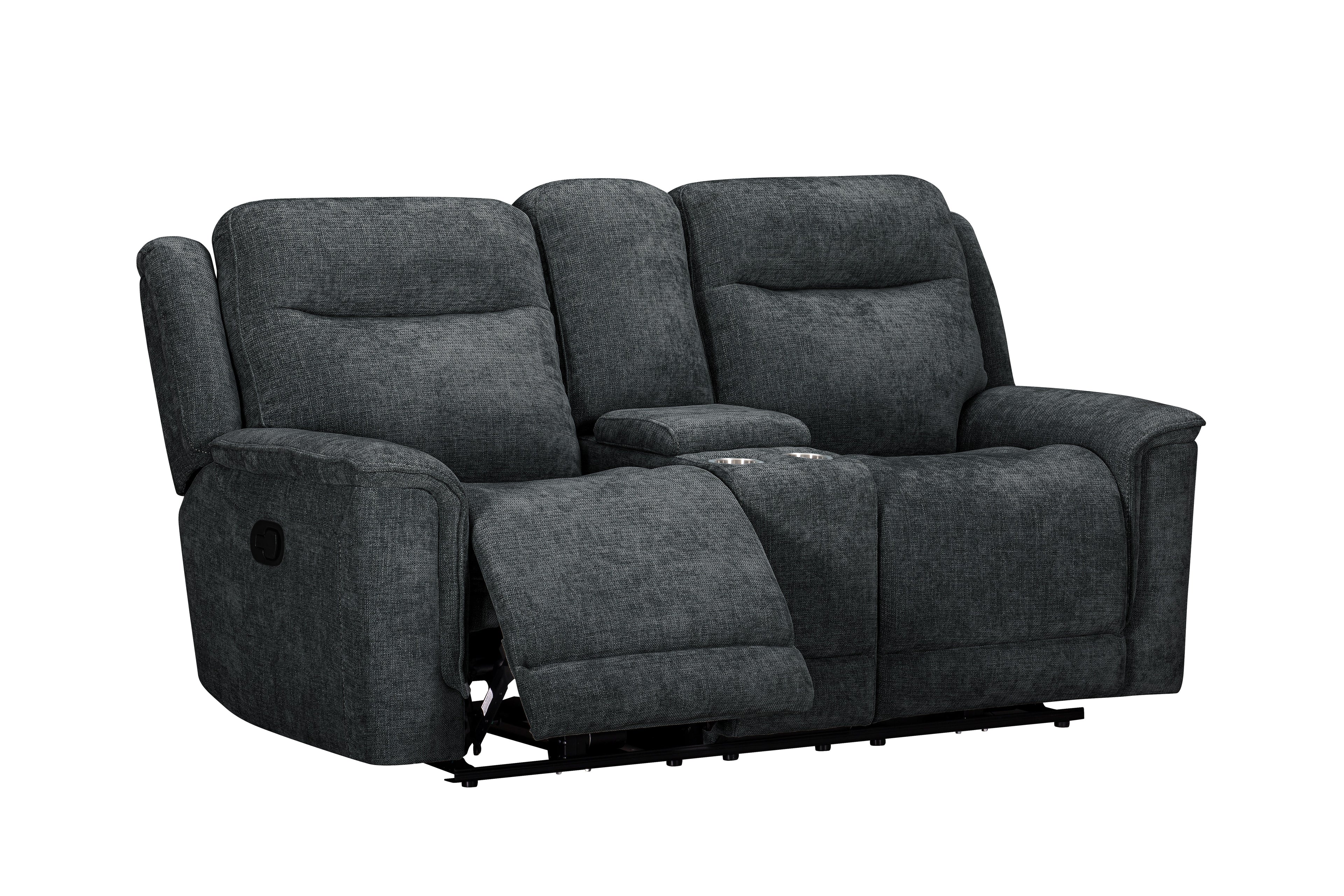 Felix Reclining Console Loveseat