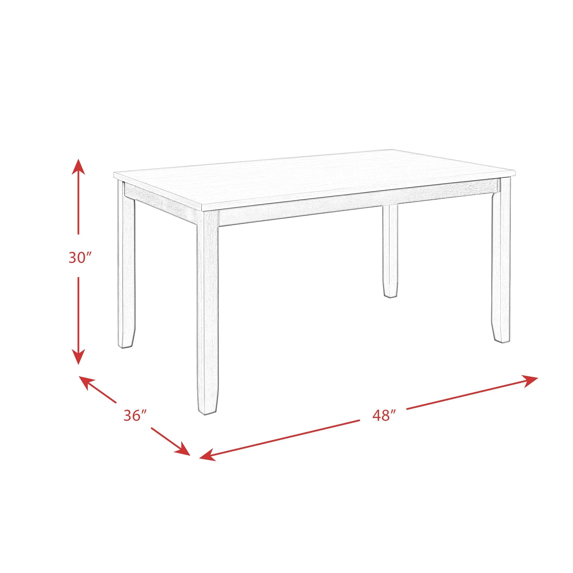 Martin 5PC Dining Set