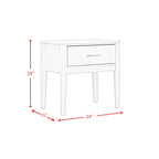 Emma Bed and 2 Nightstands