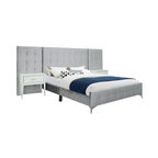 Emma Bed and 2 Nightstands