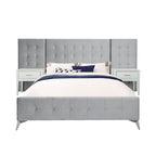 Emma Bed and 2 Nightstands