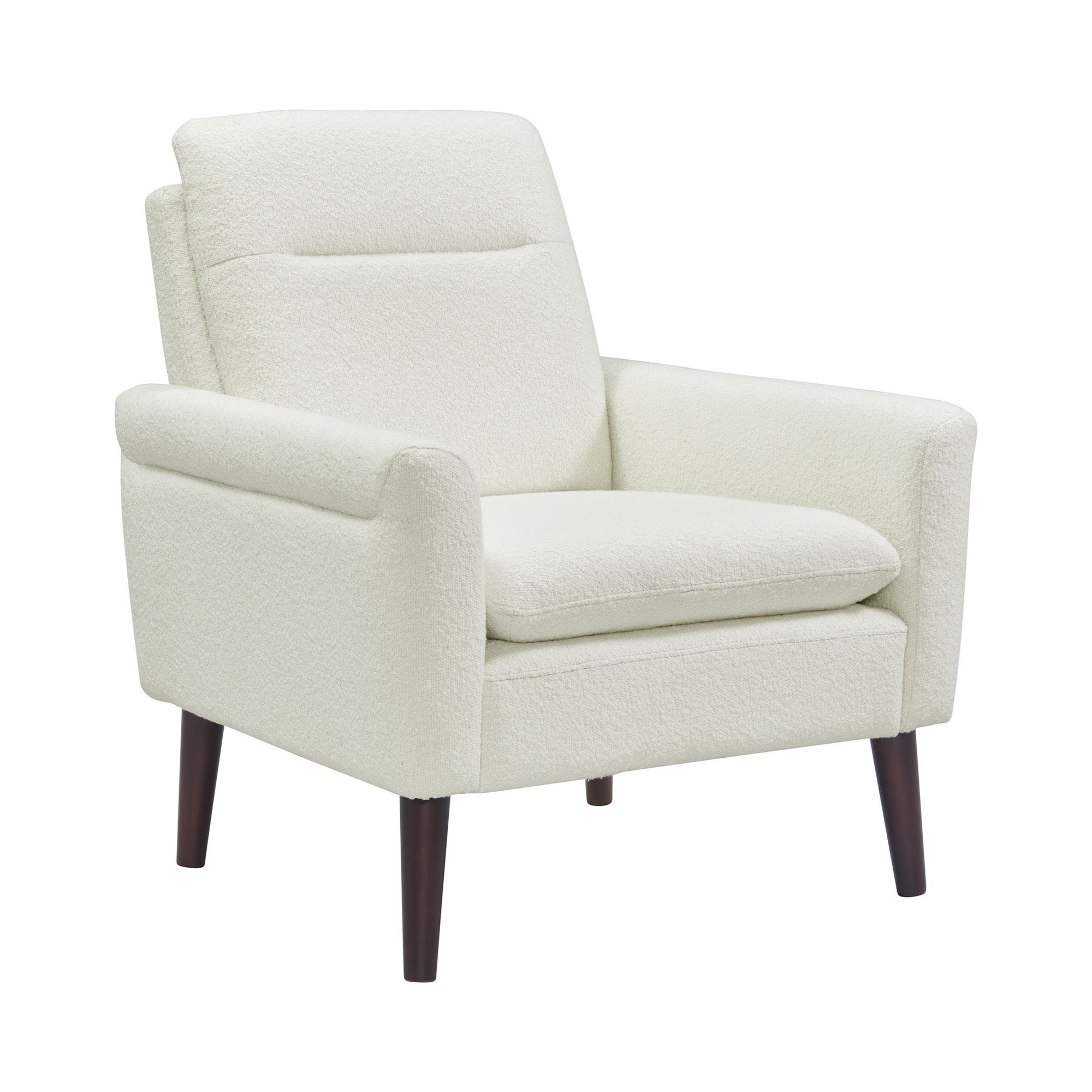 Hawk White Accent Chair
