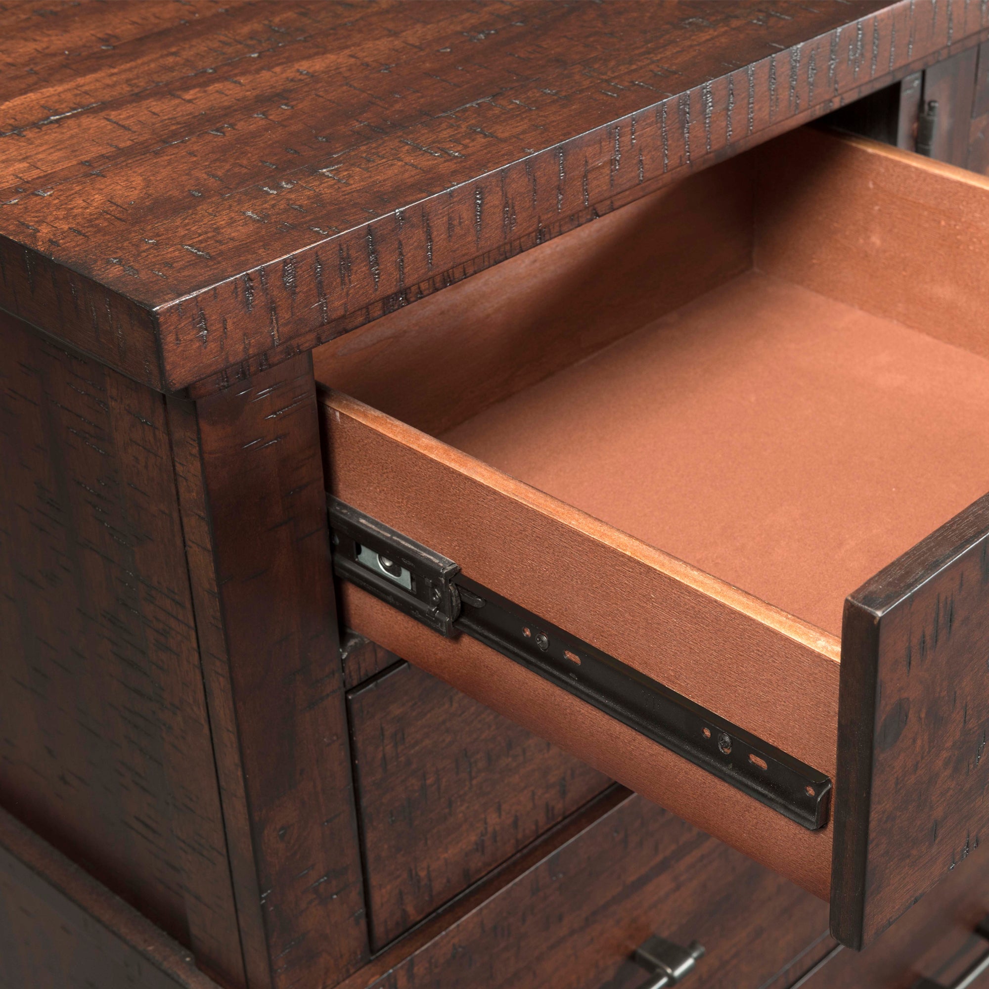 Redwood Dresser & Mirror