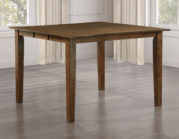 Joplin Walnut 5-Piece Counter Height Dining Set