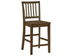 Joplin Walnut 5-Piece Counter Height Dining Set