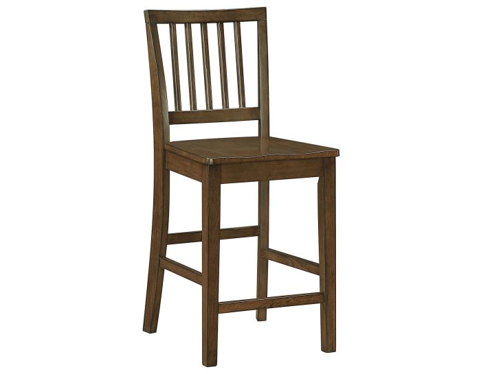 Joplin Walnut 5-Piece Counter Height Dining Set