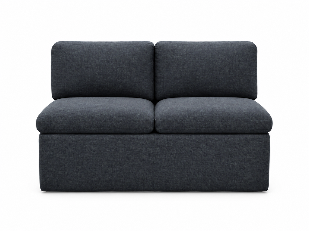 Armless Storage Loveseat