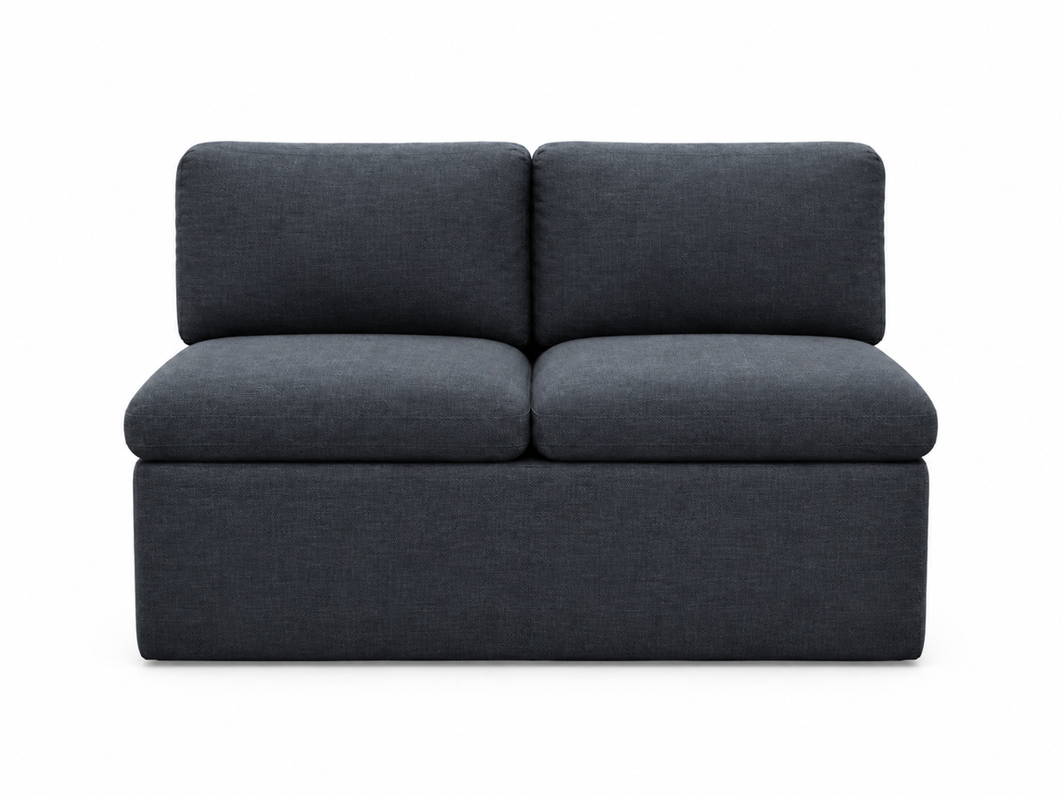 Armless Storage Loveseat
