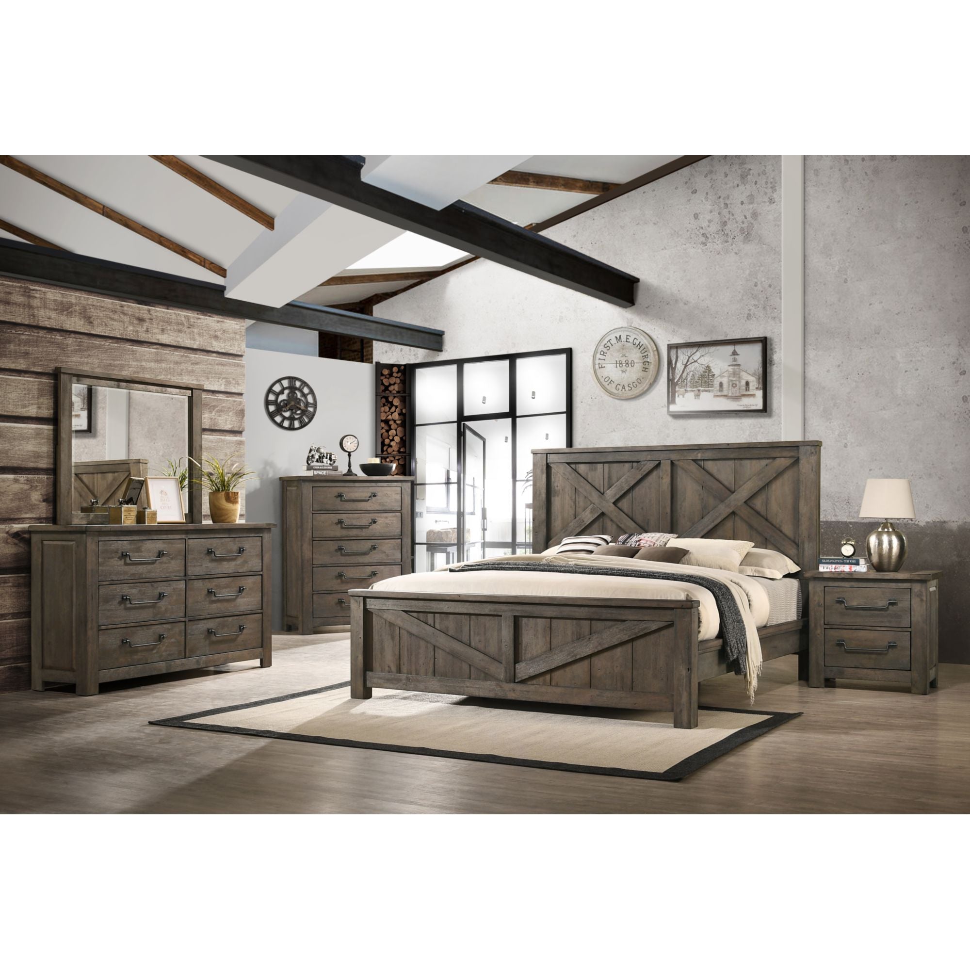 Stonecross Dresser & Mirror