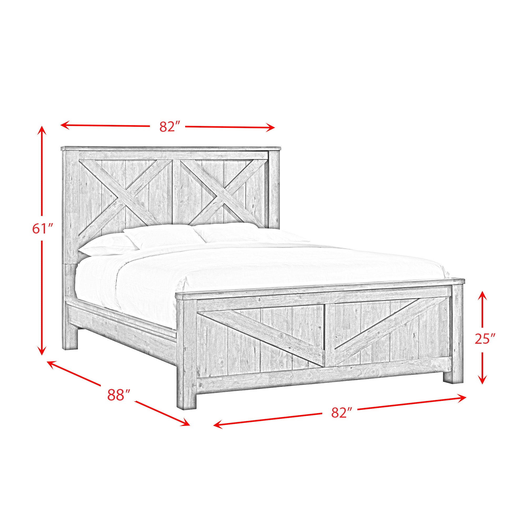 Stonecross Panel Bed