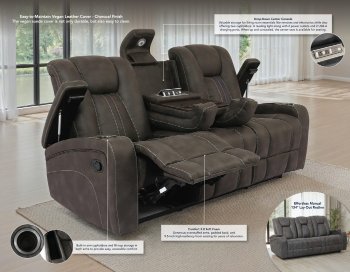 Marlow Manual Reclining Sofa