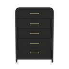 Ridgemont 5-Piece Storage Bed Bedroom Set-Black
