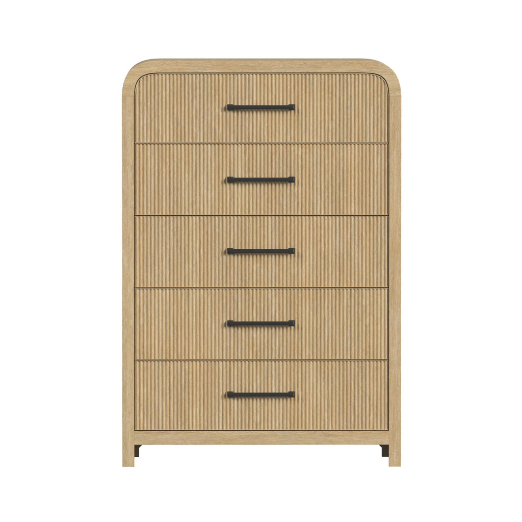 Ridgemont 5-Drawer Chest- Natural