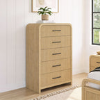 Ridgemont 5-Drawer Chest- Natural