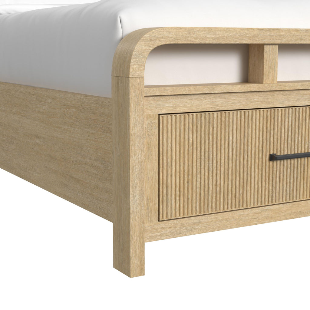 Ridgemont Storage Bed- Natural