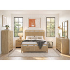 Ridgemont Storage Bed- Natural