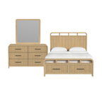 Ridgemont 3-Piece Storage Bed Bedroom Set- Natural