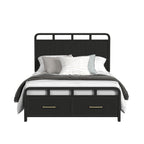 Ridgemont Storage Bed- Black