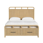 Ridgemont Storage Bed- Natural