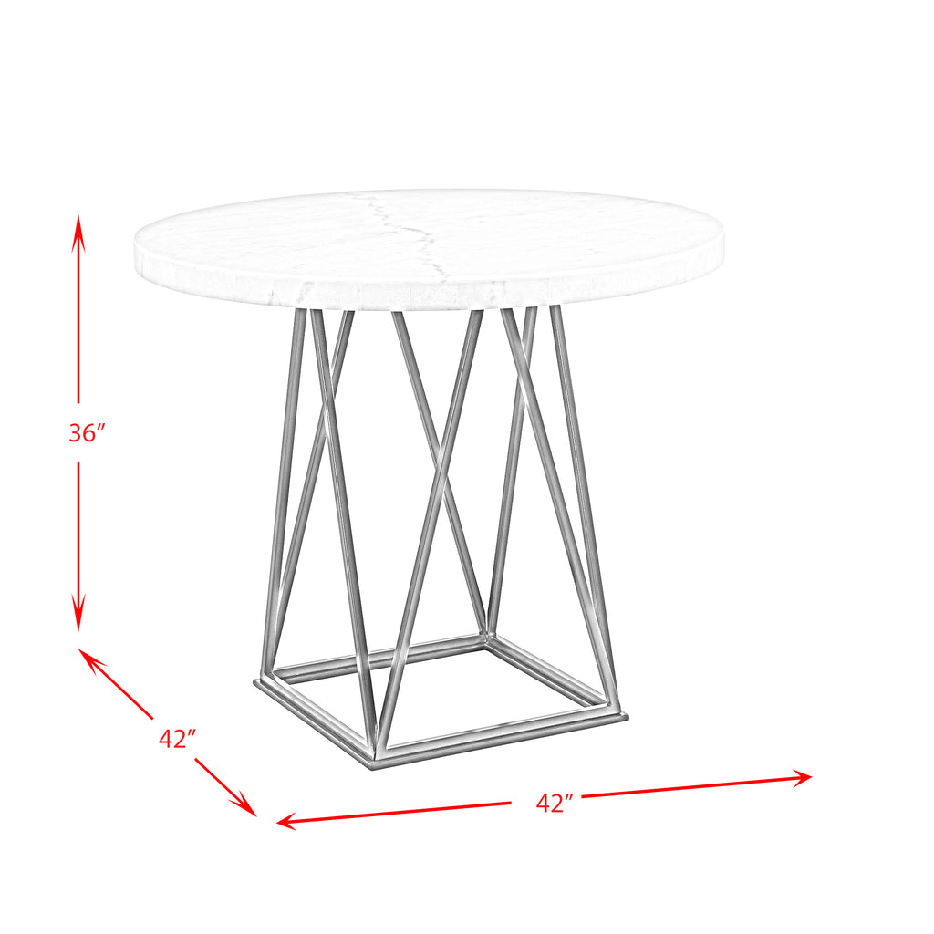 Riko 5-Piece Counter Height Dining Set