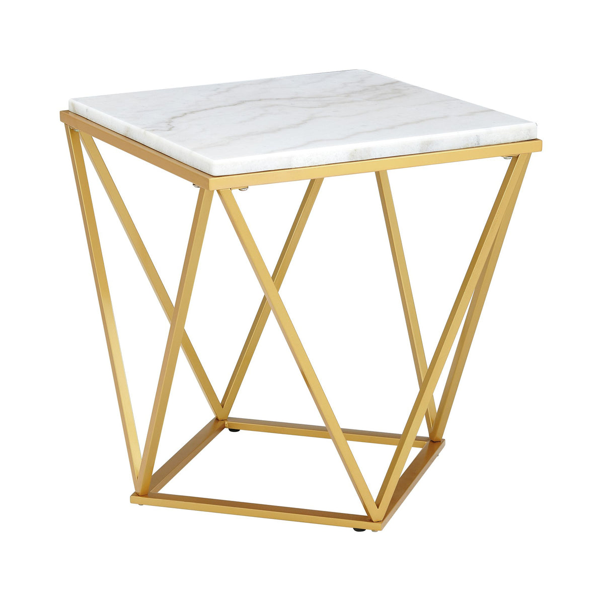 Riko End Table Gold