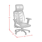 Rollins Gaming Chair with LED and Speaker