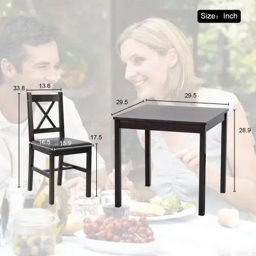 Nook 3PC Dining Set