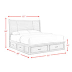 Sullivan Storage Bed- Drift