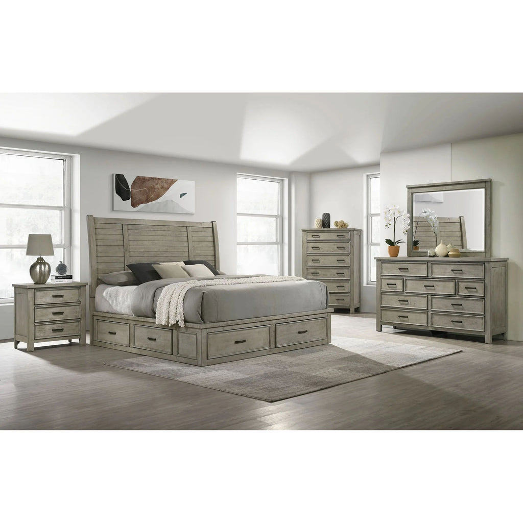 Sullivan Storage Bed- Drift