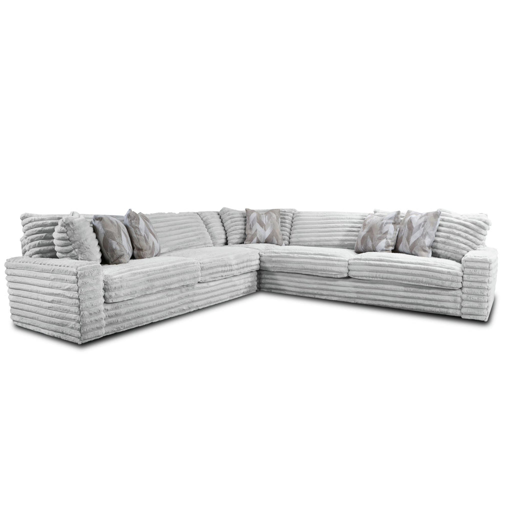 Serene Moonstruck 3-Piece Corded Sectional