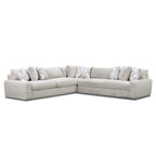 Serene Parchment 3-Piece Corded Sectional