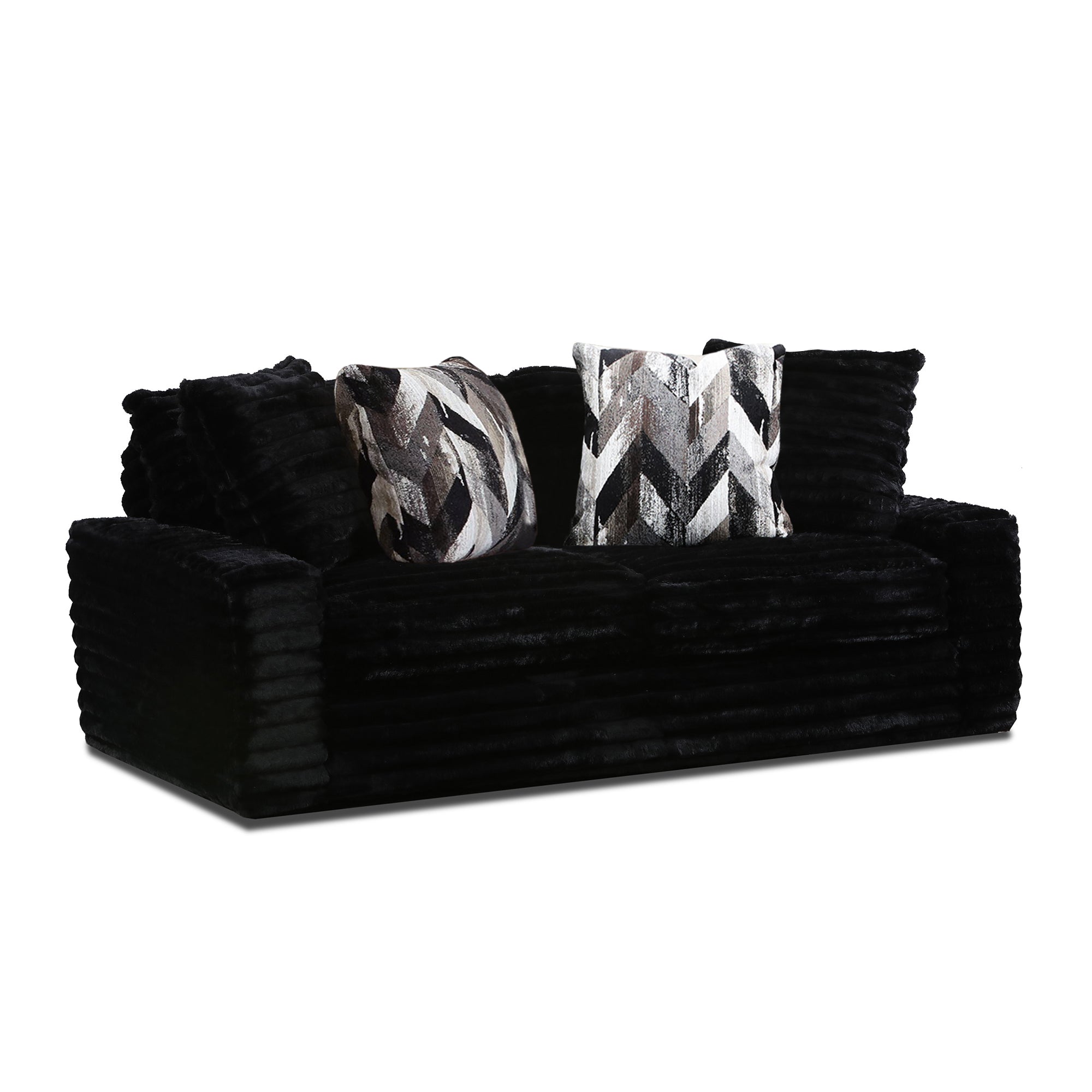 Serene Thunder Corded Loveseat