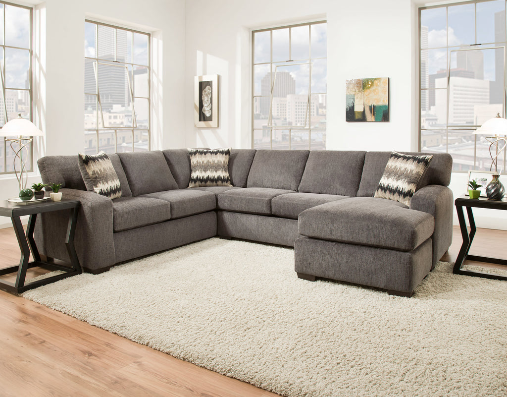 Slate Gray Sectional